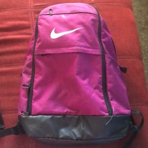 A Nike book bag